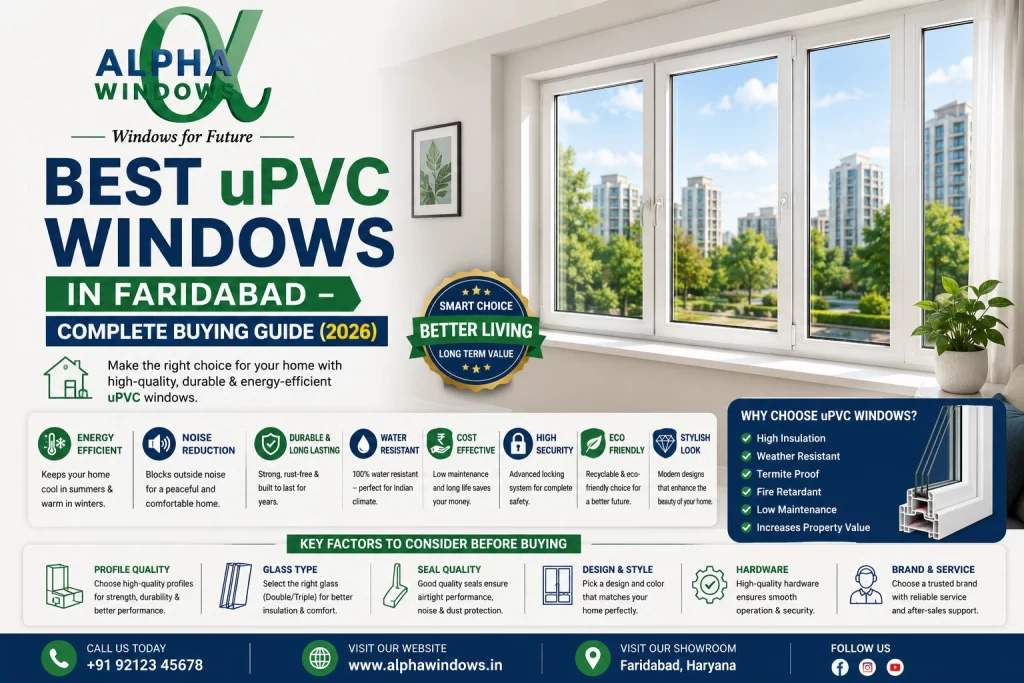 Best uPVC Windows in Faridabad