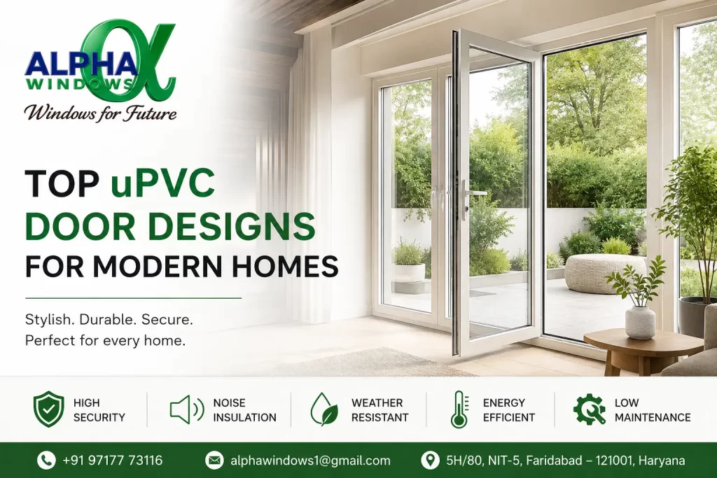 best uPVC door designs in Faridabad