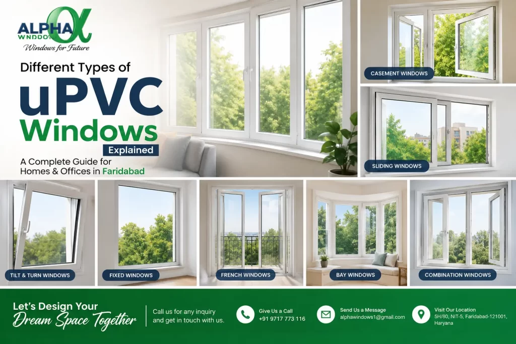 Types of uPVC Windows