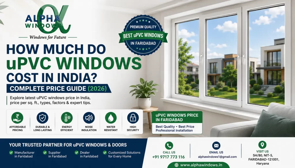 uPVC Windows Price in India