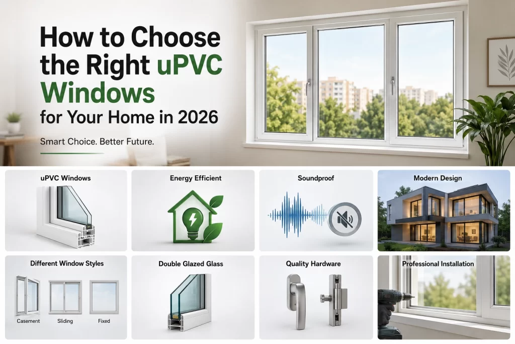 Why Homeowners Are Choosing uPVC Windows In Faridabad
