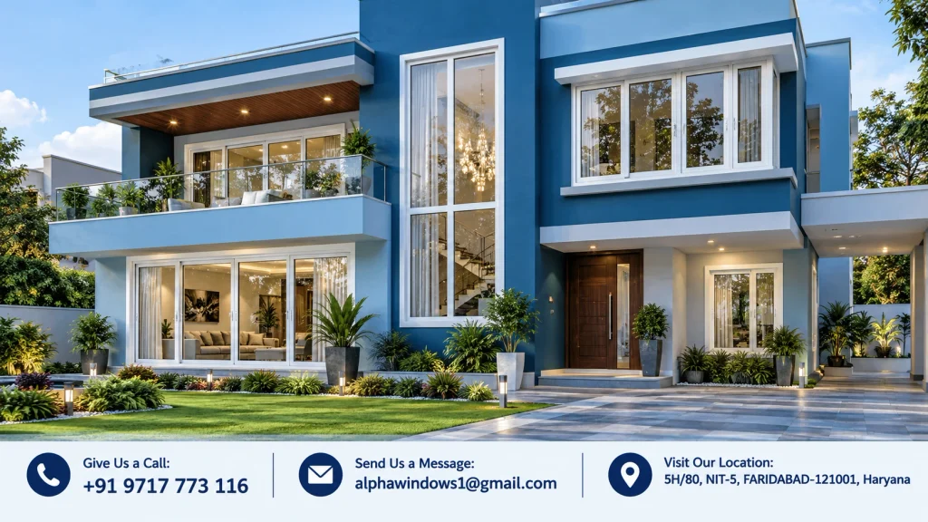 Upgrade your home with high-quality uPVC windows in Faridabad.
